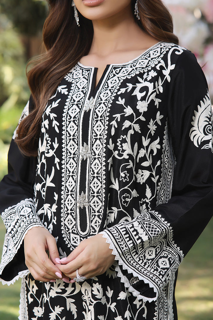 Shirt And Dupatta-Raw Silk