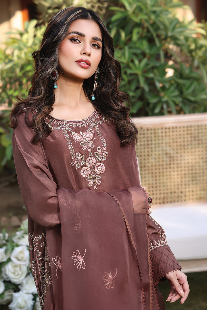 Shirt And Dupatta-Raw Silk