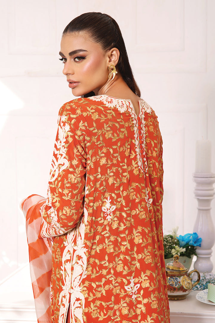 Shirt And Dupatta-Crepe Silk